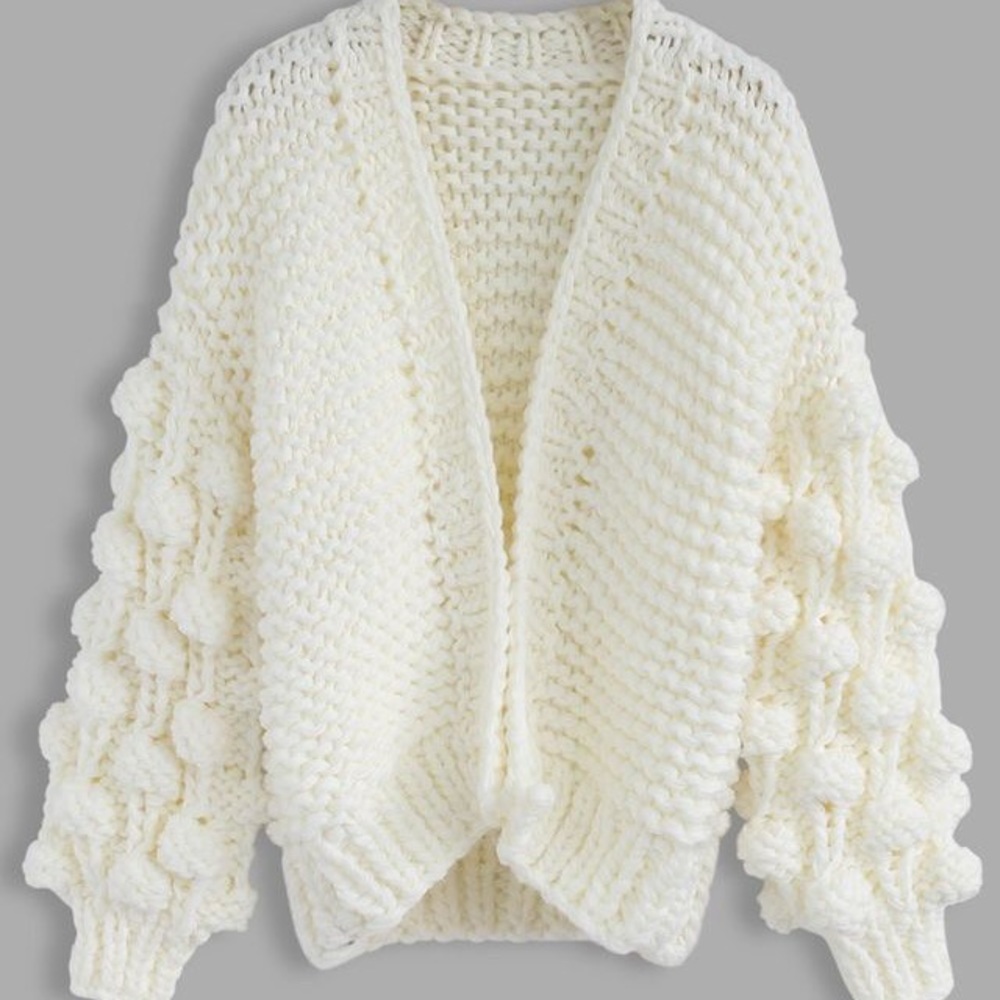 Chicwish cuteness in sleeves chunky cardigan